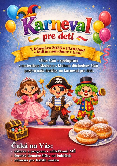 Karneval pre deti
